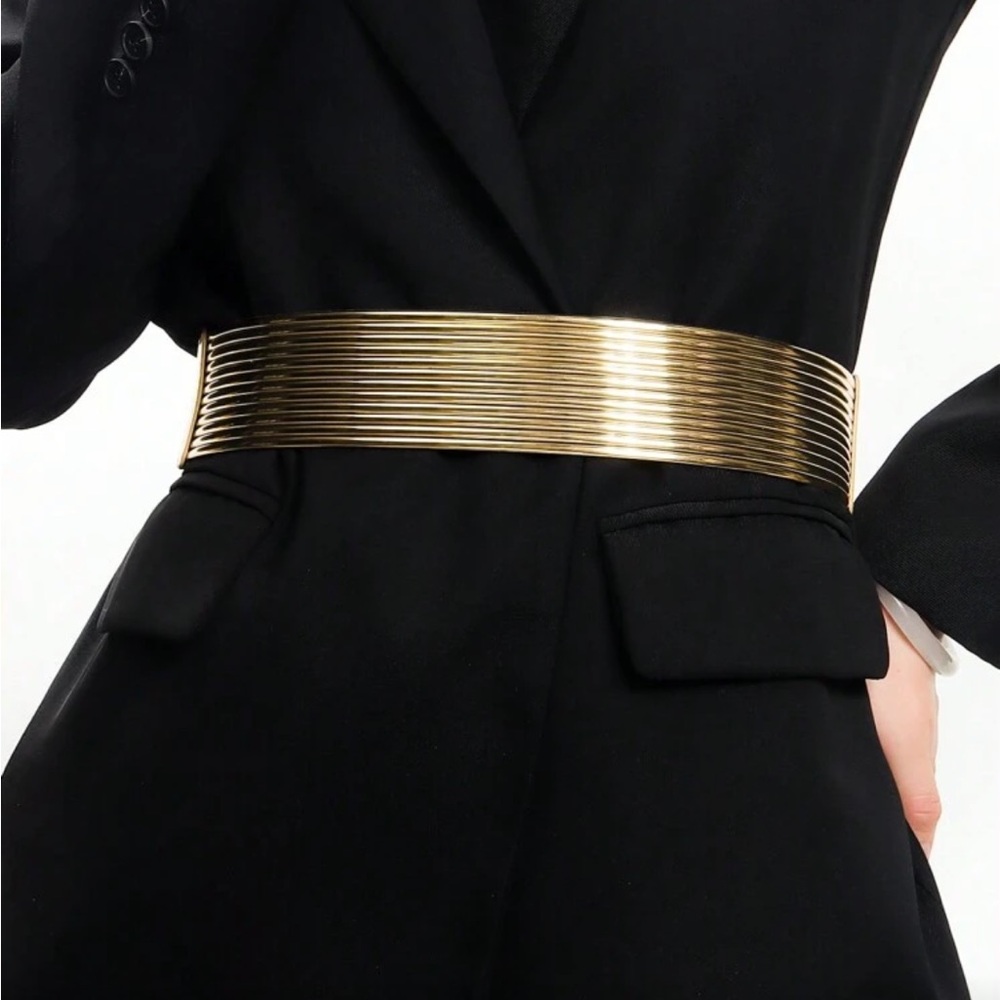 Elegant Gold Women's Belt small
